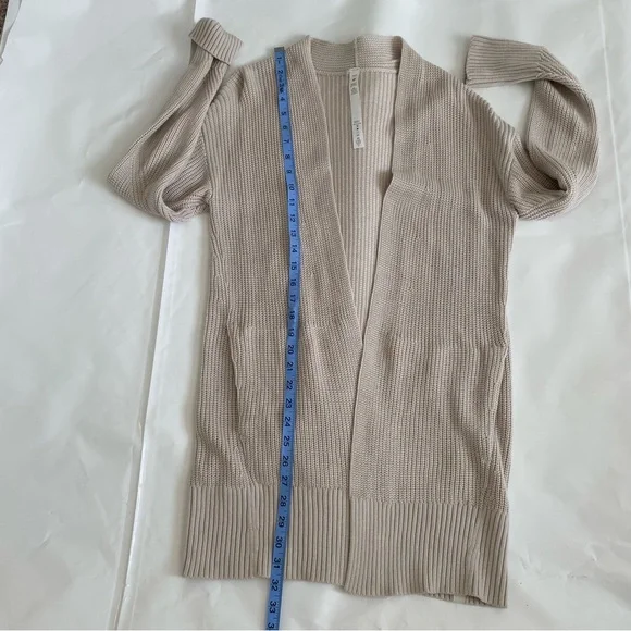 Lululemon cashlu sweater wrap cardigan - Picture 4 of 6